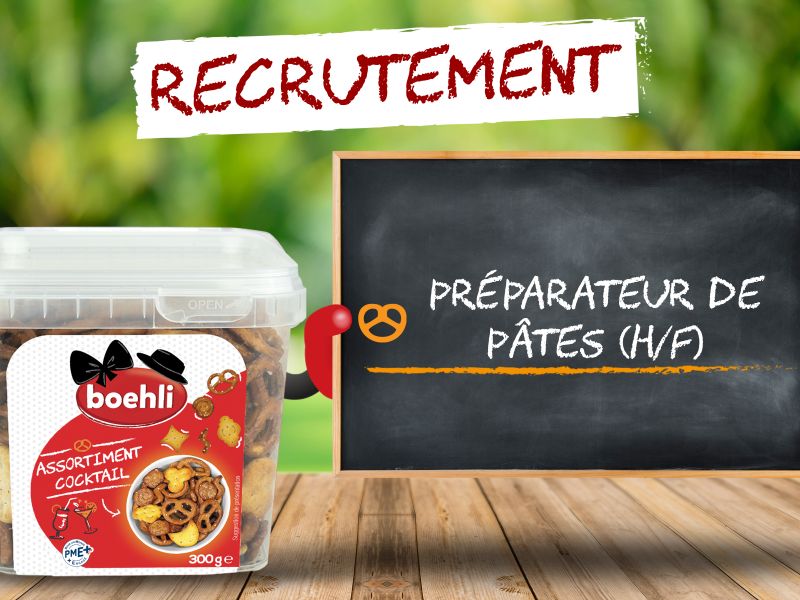 Préparateur(trice) de pâtes Préparateur(trice) de pâtes