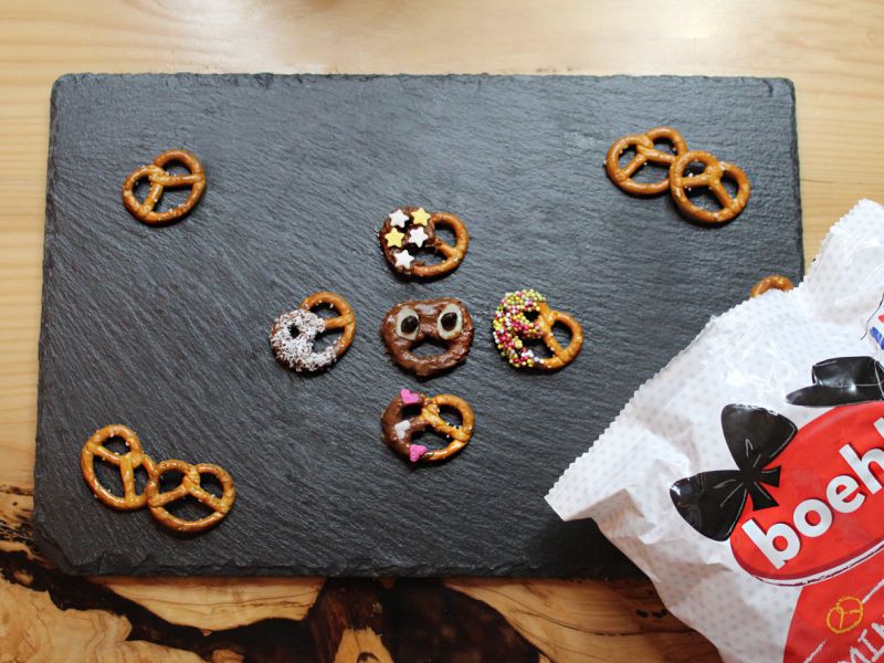 Bretzels choco-vermicelles