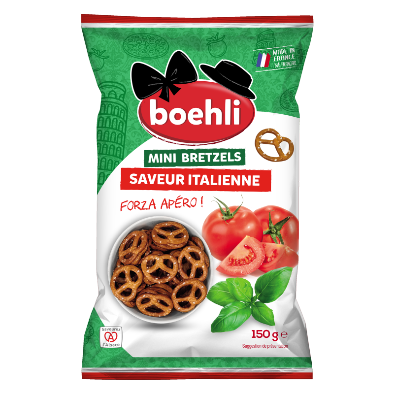 Pretzels Italian flavour