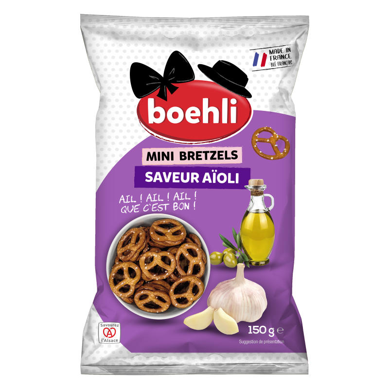 Bretzels Saveur Aïoli