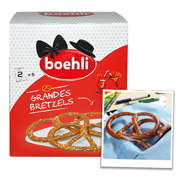 Carton of 10 large Pretzels